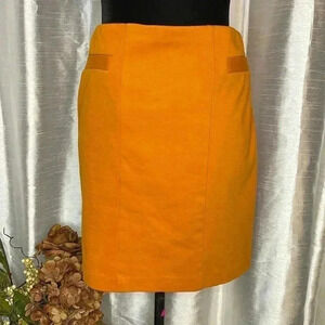 Pretty Worthington Modern Knit Women’s Medium Burnt Orange Pencil Skirt